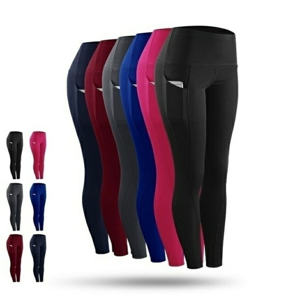 POWER FLEX LEGGINGS GREAT QUALITYW/ POCKET S - Picture 1 of 5